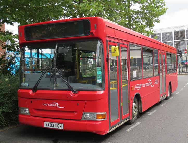 Red Eagle Dennis Dart SLF Plaxton Pointer 2 W403UGM